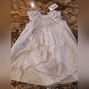 Blue Polka Dot Dress